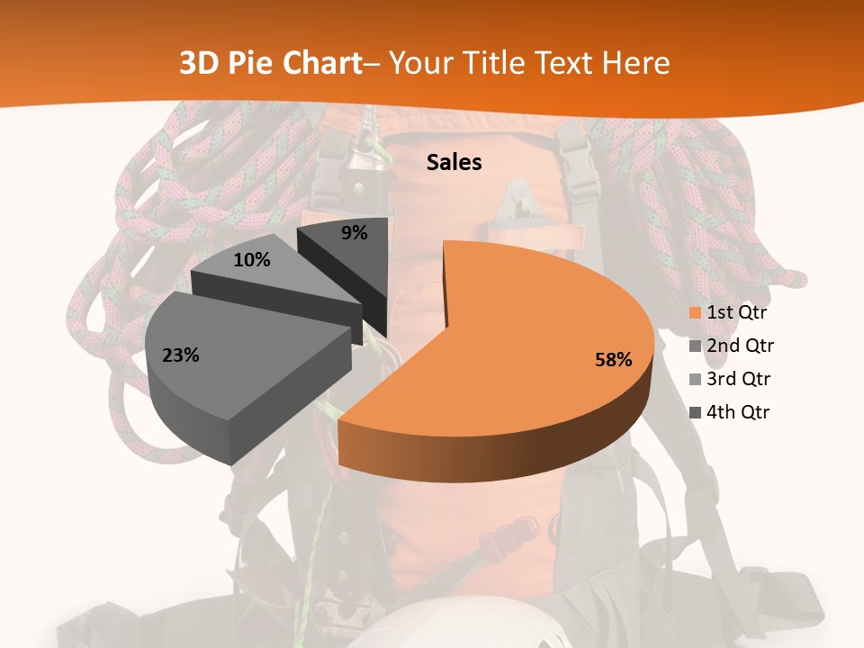 Alpinism Sport Gear PowerPoint Template