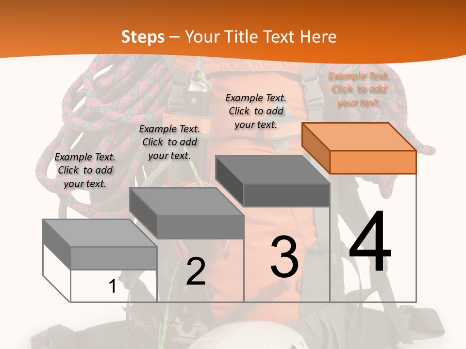 Alpinism Sport Gear PowerPoint Template