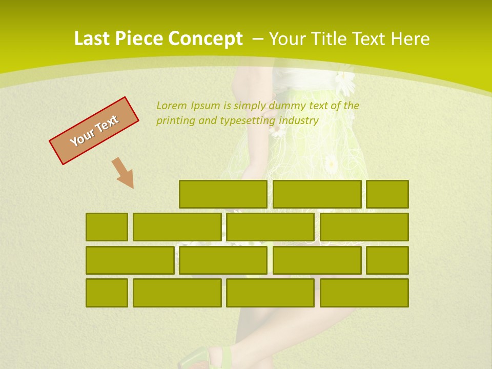 Cute People Blossom PowerPoint Template