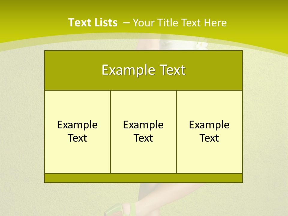 Cute People Blossom PowerPoint Template