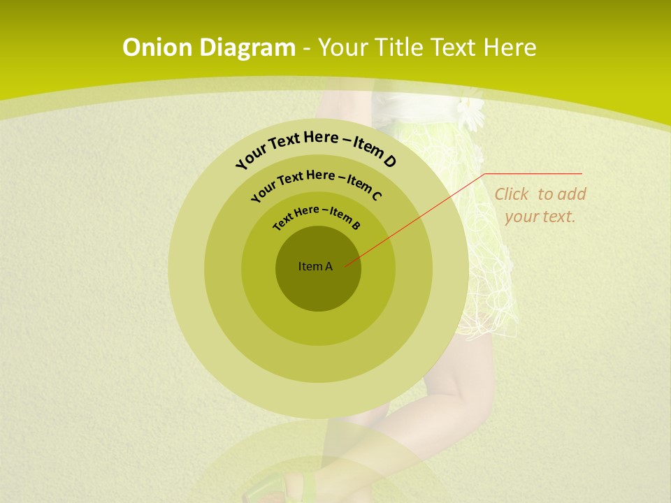 Cute People Blossom PowerPoint Template