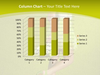 Cute People Blossom PowerPoint Template