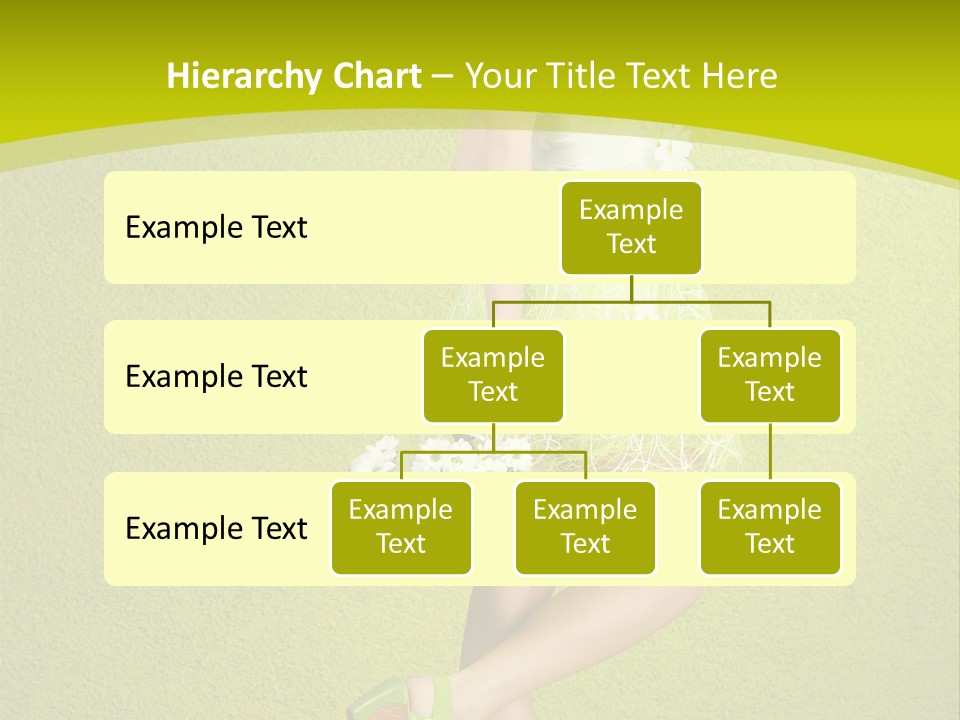 Cute People Blossom PowerPoint Template