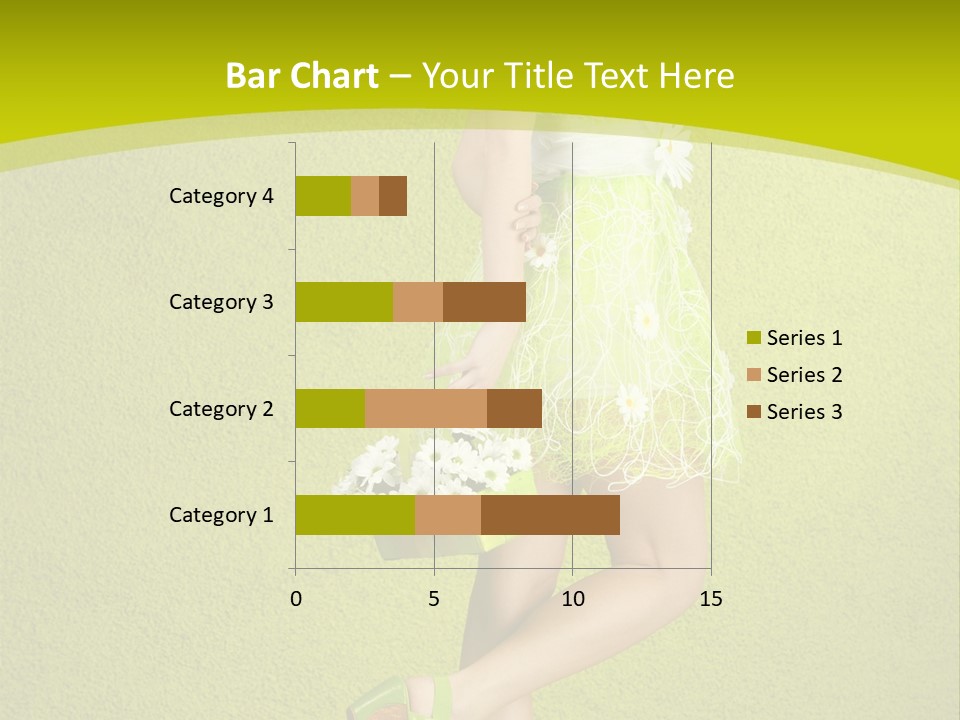 Cute People Blossom PowerPoint Template