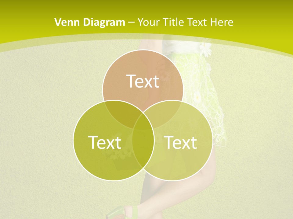 Cute People Blossom PowerPoint Template