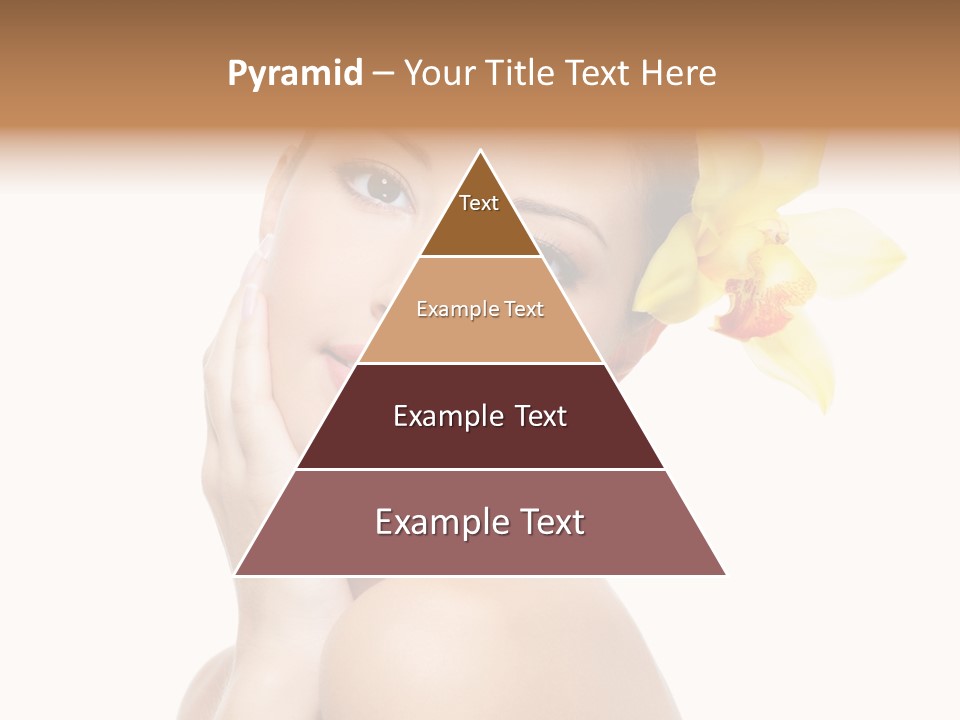 Clear Freshness Portrait PowerPoint Template