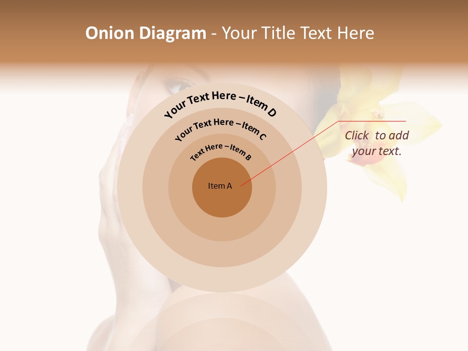 Clear Freshness Portrait PowerPoint Template