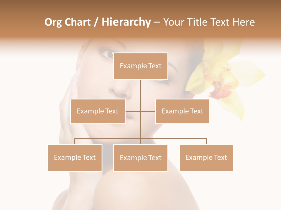 Clear Freshness Portrait PowerPoint Template