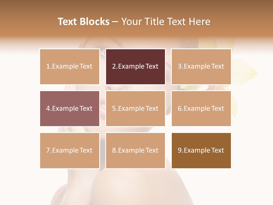 Clear Freshness Portrait PowerPoint Template