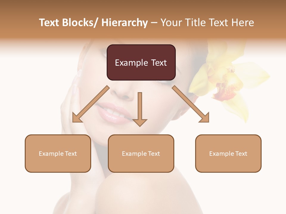 Clear Freshness Portrait PowerPoint Template