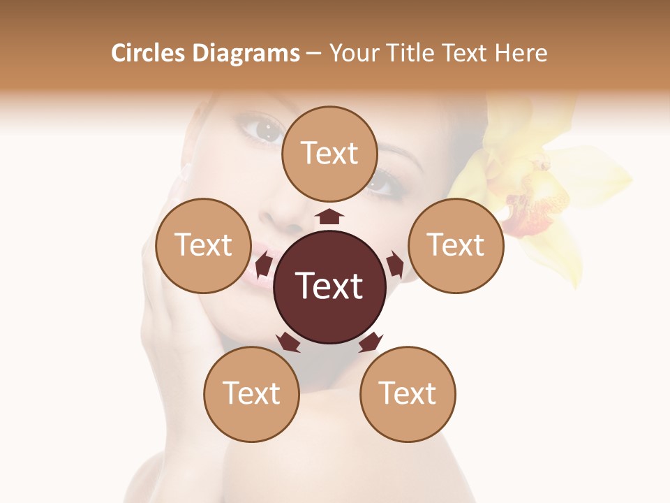 Clear Freshness Portrait PowerPoint Template