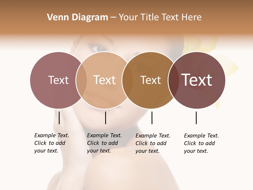 Clear Freshness Portrait PowerPoint Template