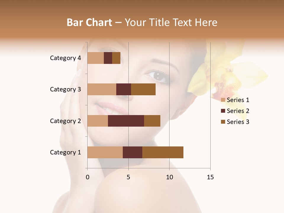 Clear Freshness Portrait PowerPoint Template