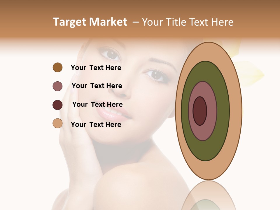 Clear Freshness Portrait PowerPoint Template