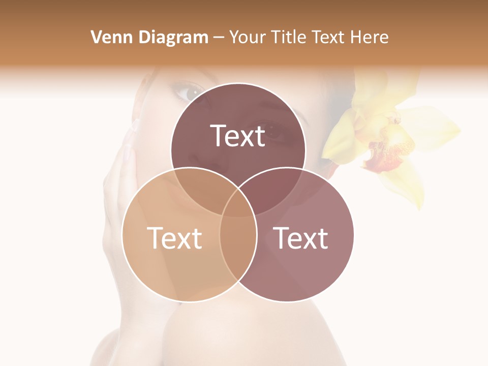 Clear Freshness Portrait PowerPoint Template