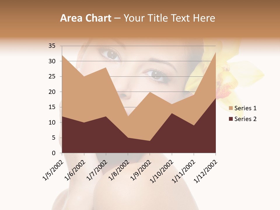 Clear Freshness Portrait PowerPoint Template
