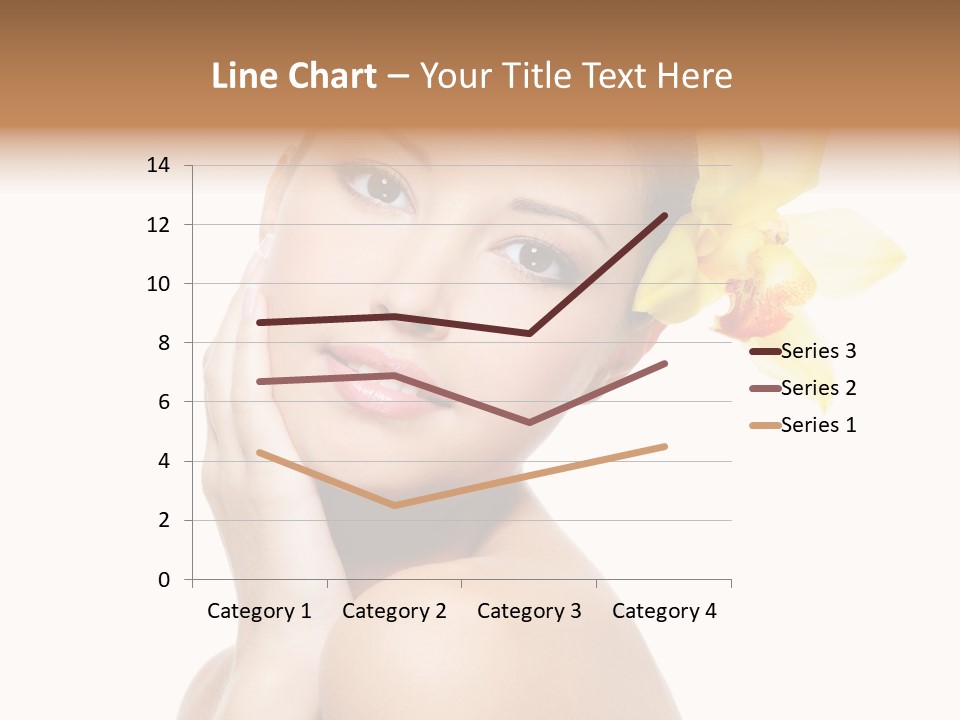 Clear Freshness Portrait PowerPoint Template