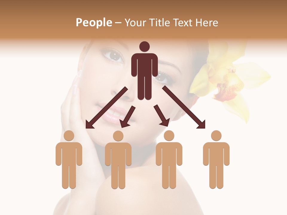 Clear Freshness Portrait PowerPoint Template