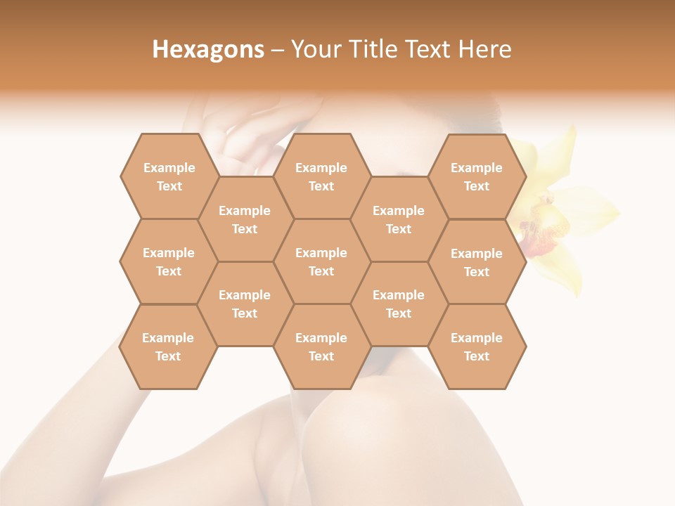 Wellness Bloom Woman PowerPoint Template