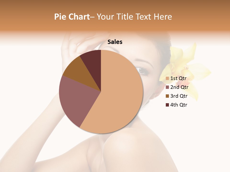 Wellness Bloom Woman PowerPoint Template