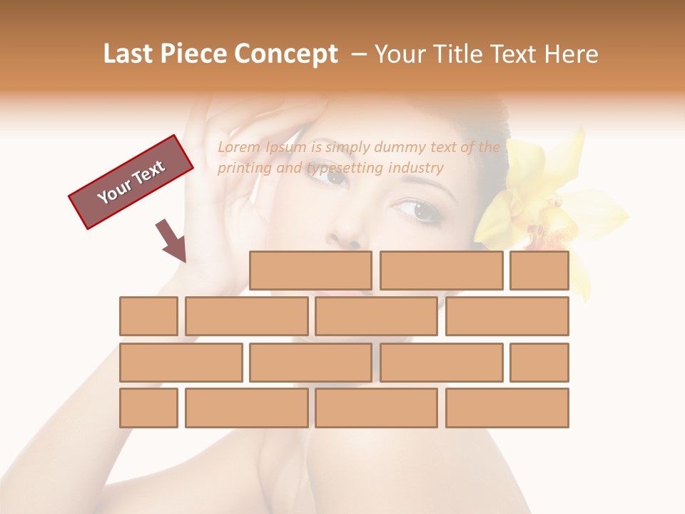 Wellness Bloom Woman PowerPoint Template