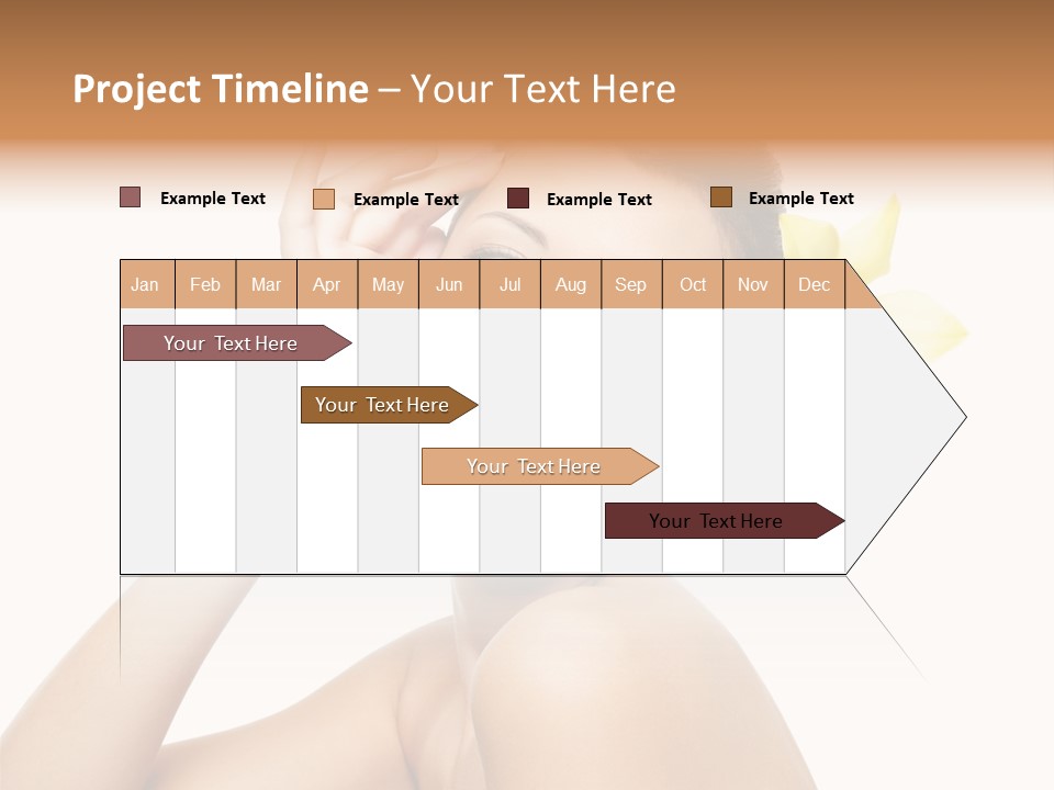 Wellness Bloom Woman PowerPoint Template