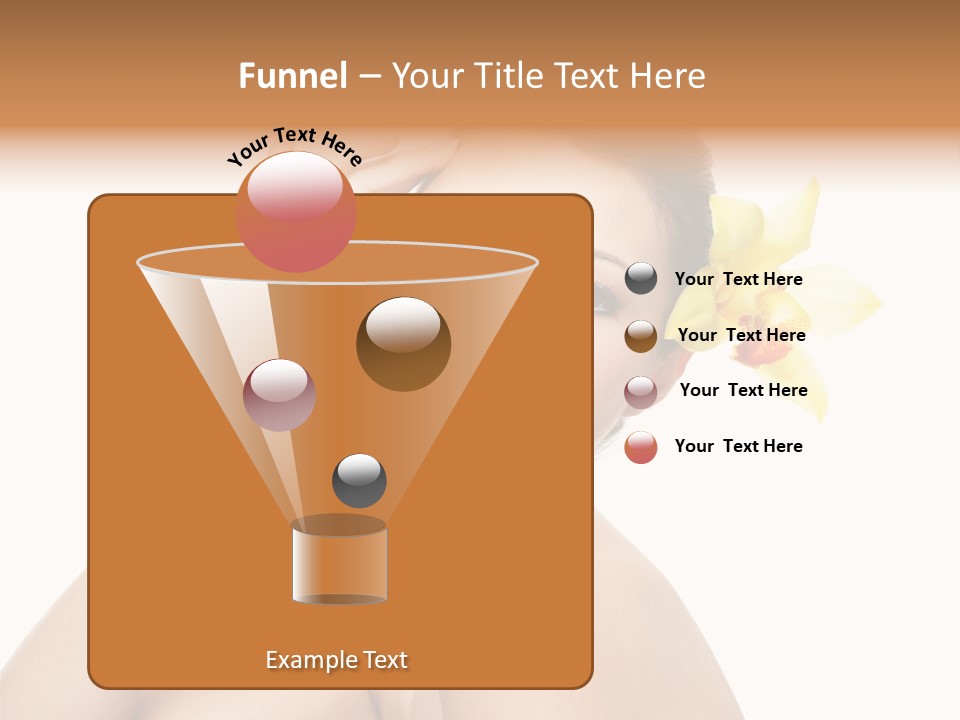 Wellness Bloom Woman PowerPoint Template