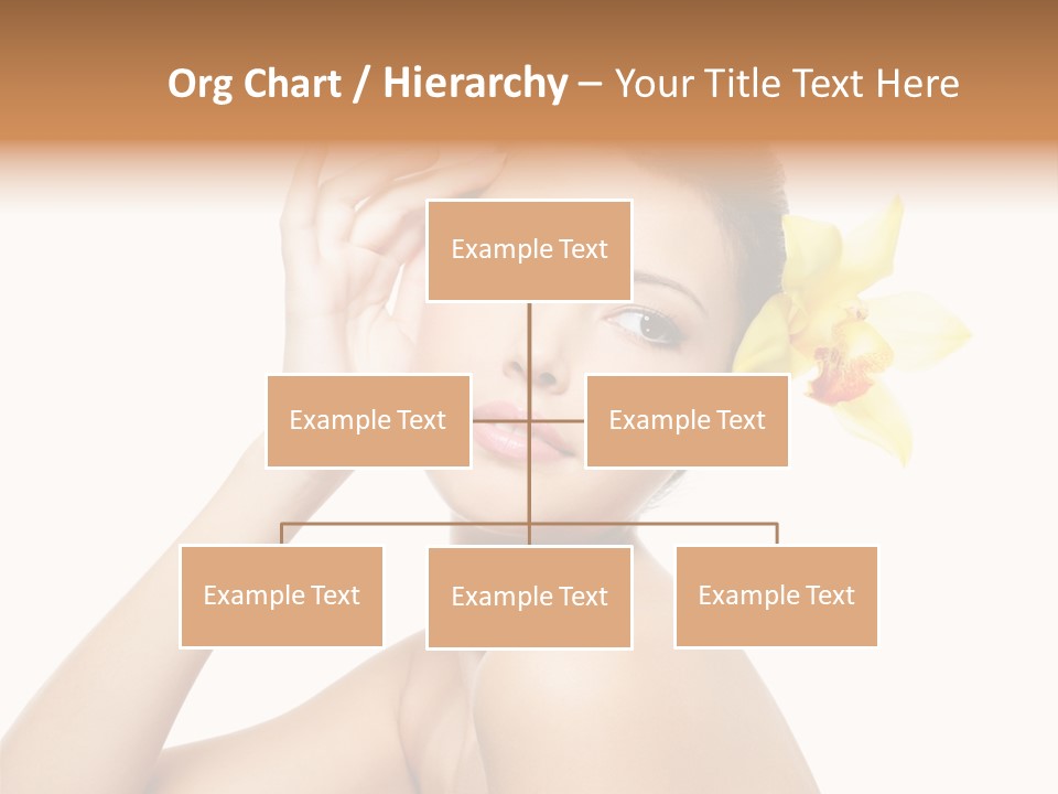 Wellness Bloom Woman PowerPoint Template