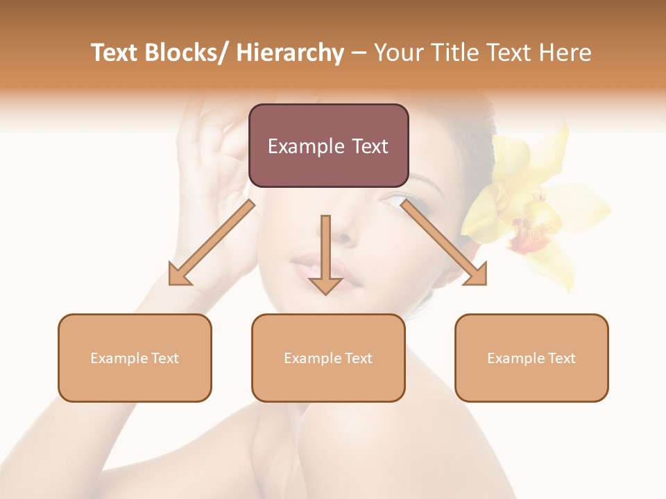 Wellness Bloom Woman PowerPoint Template