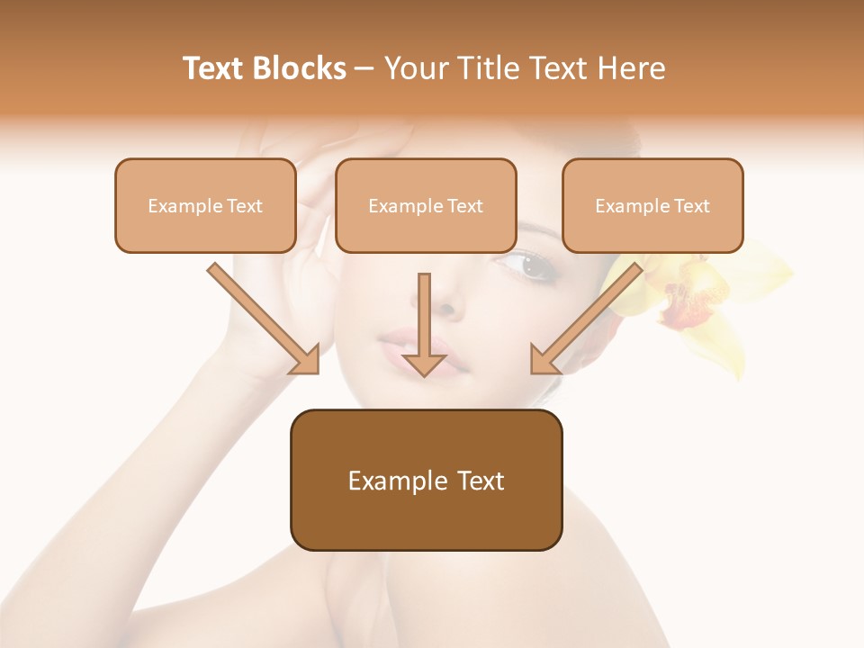 Wellness Bloom Woman PowerPoint Template