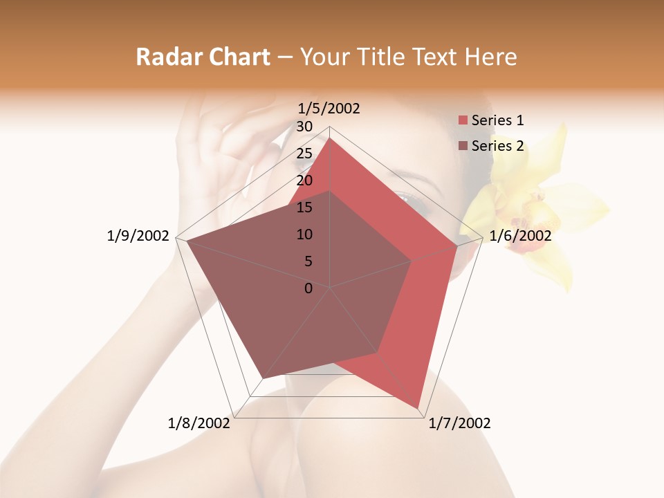 Wellness Bloom Woman PowerPoint Template