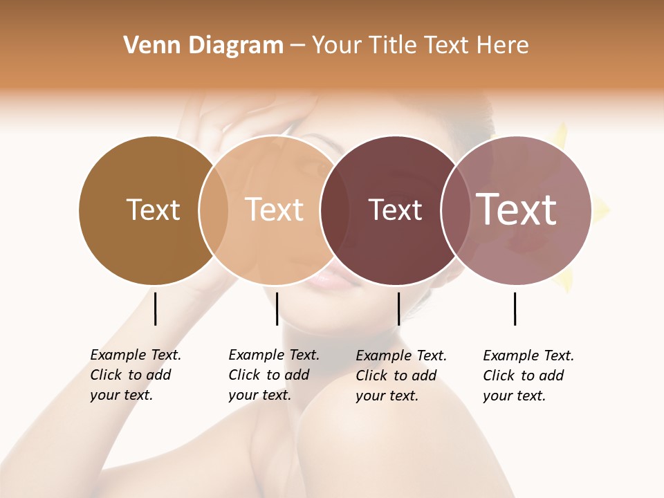 Wellness Bloom Woman PowerPoint Template