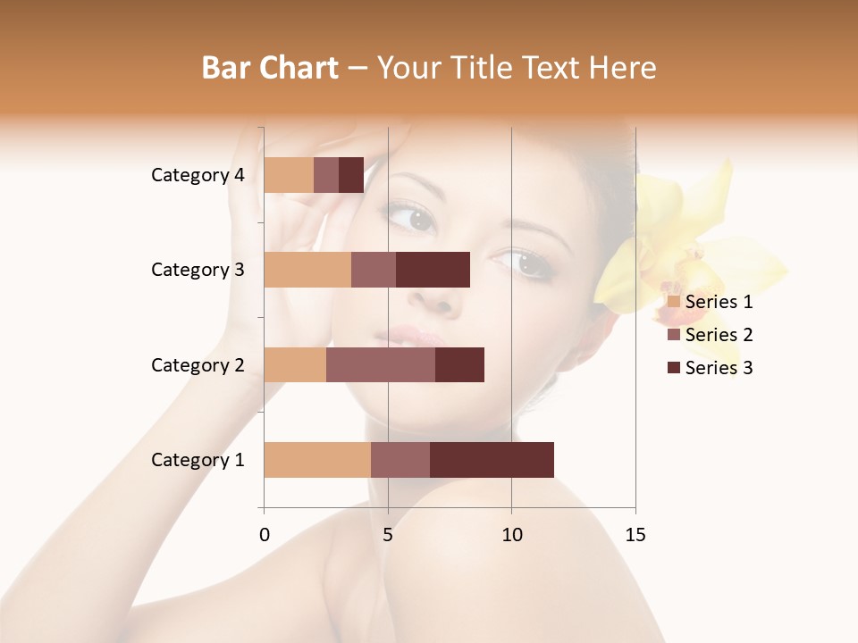 Wellness Bloom Woman PowerPoint Template