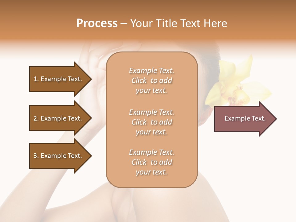 Wellness Bloom Woman PowerPoint Template