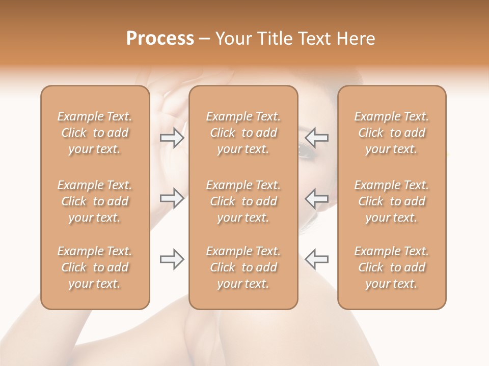 Wellness Bloom Woman PowerPoint Template