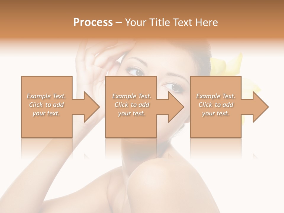 Wellness Bloom Woman PowerPoint Template