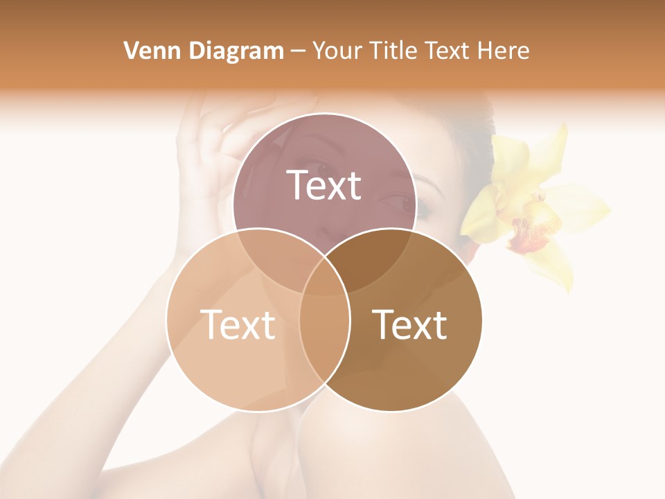 Wellness Bloom Woman PowerPoint Template