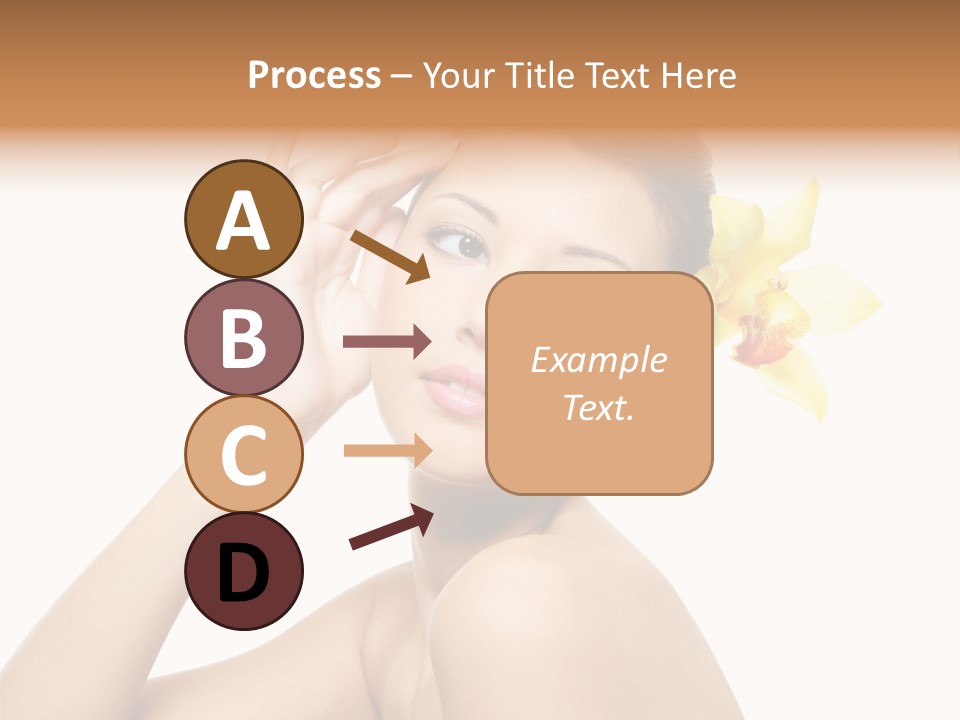 Wellness Bloom Woman PowerPoint Template