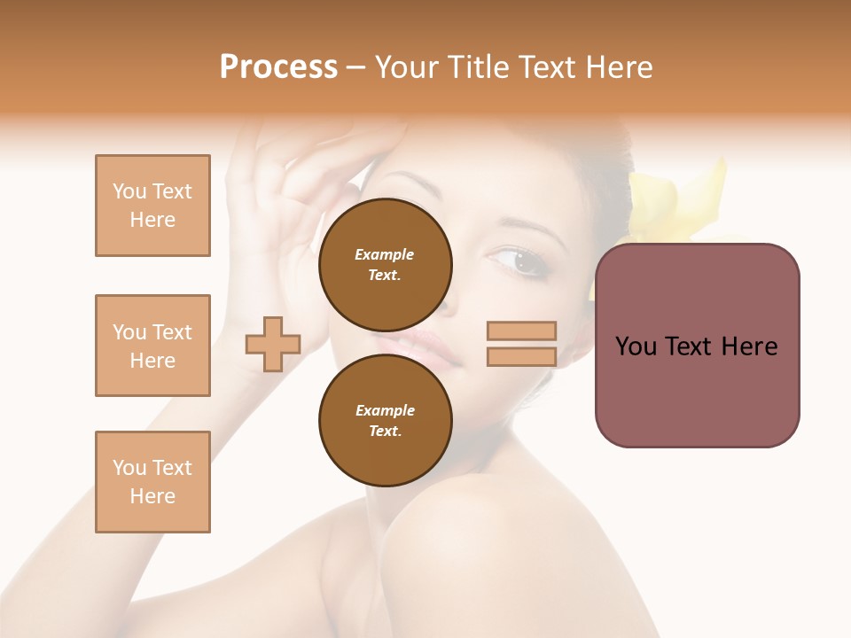 Wellness Bloom Woman PowerPoint Template