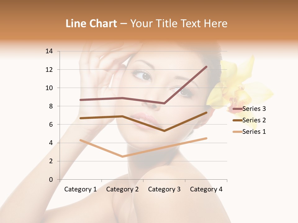 Wellness Bloom Woman PowerPoint Template