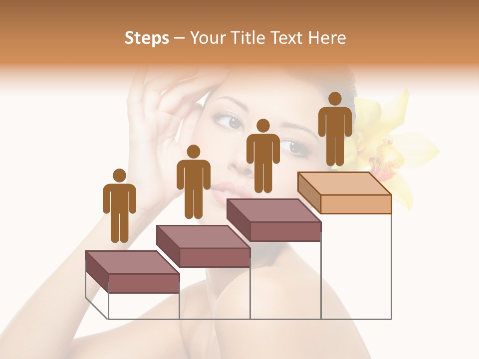 Wellness Bloom Woman PowerPoint Template