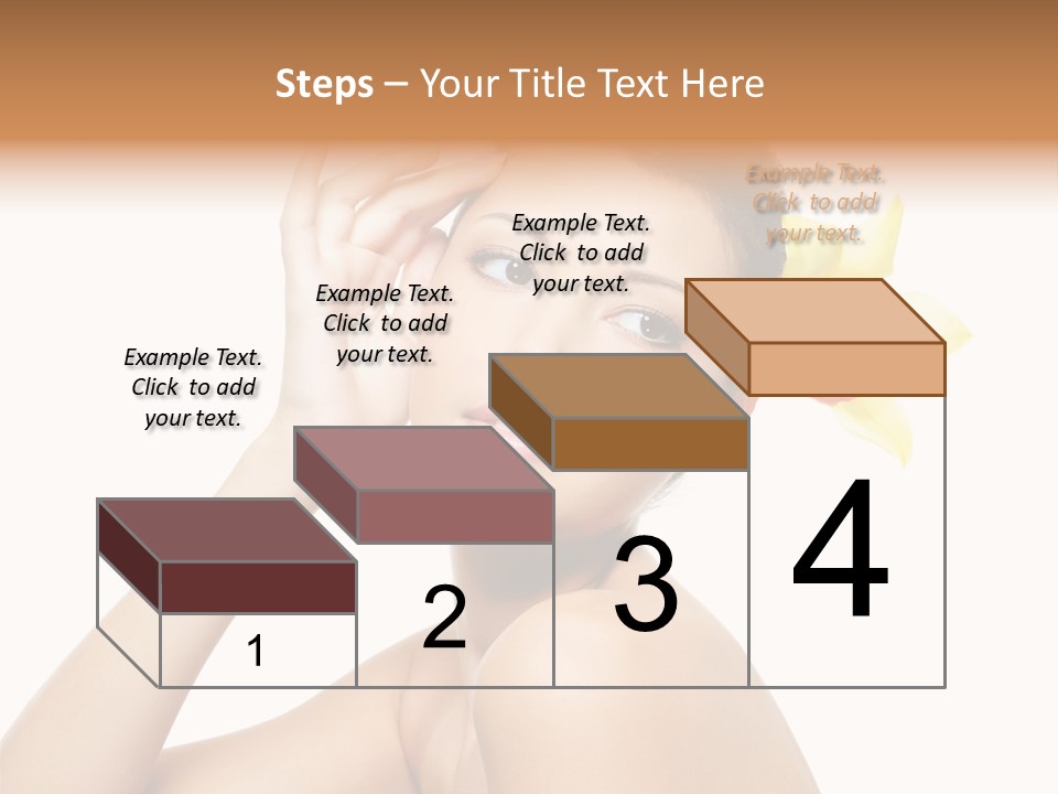 Wellness Bloom Woman PowerPoint Template