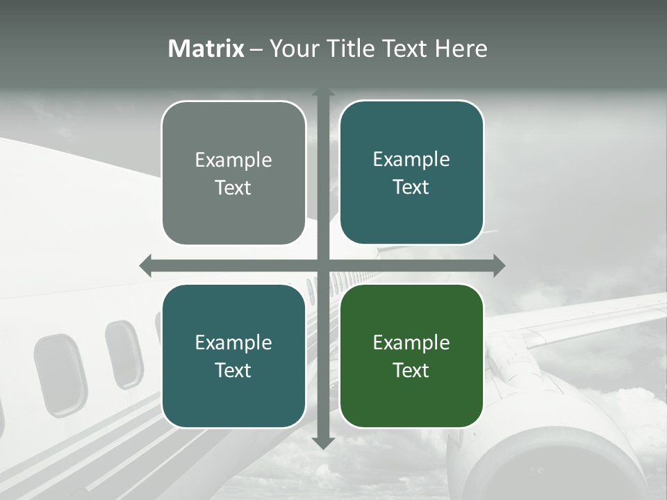 Aviation Vacation Trip PowerPoint Template