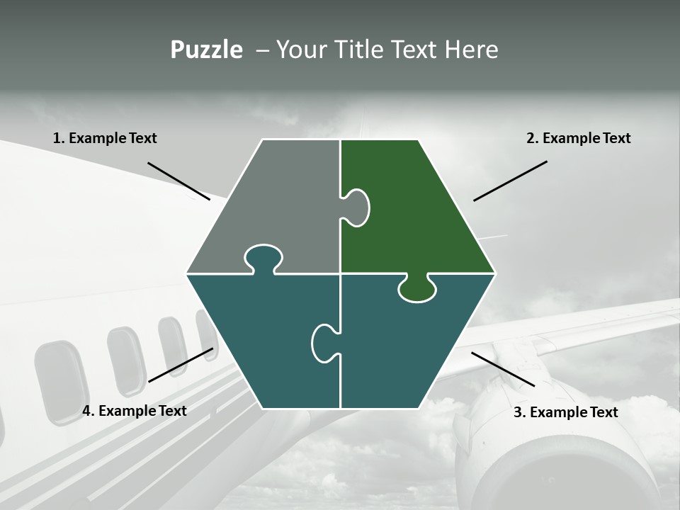 Aviation Vacation Trip PowerPoint Template