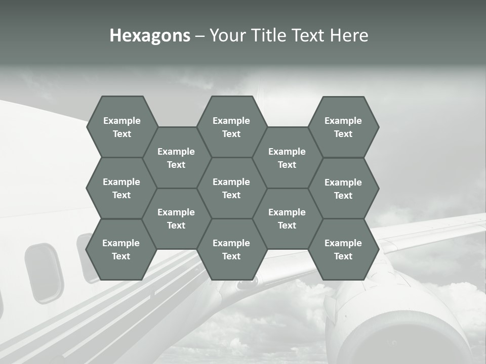 Aviation Vacation Trip PowerPoint Template