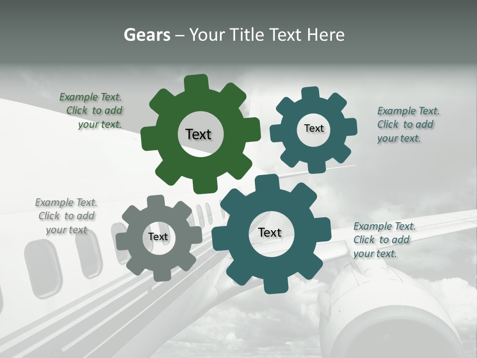 Aviation Vacation Trip PowerPoint Template