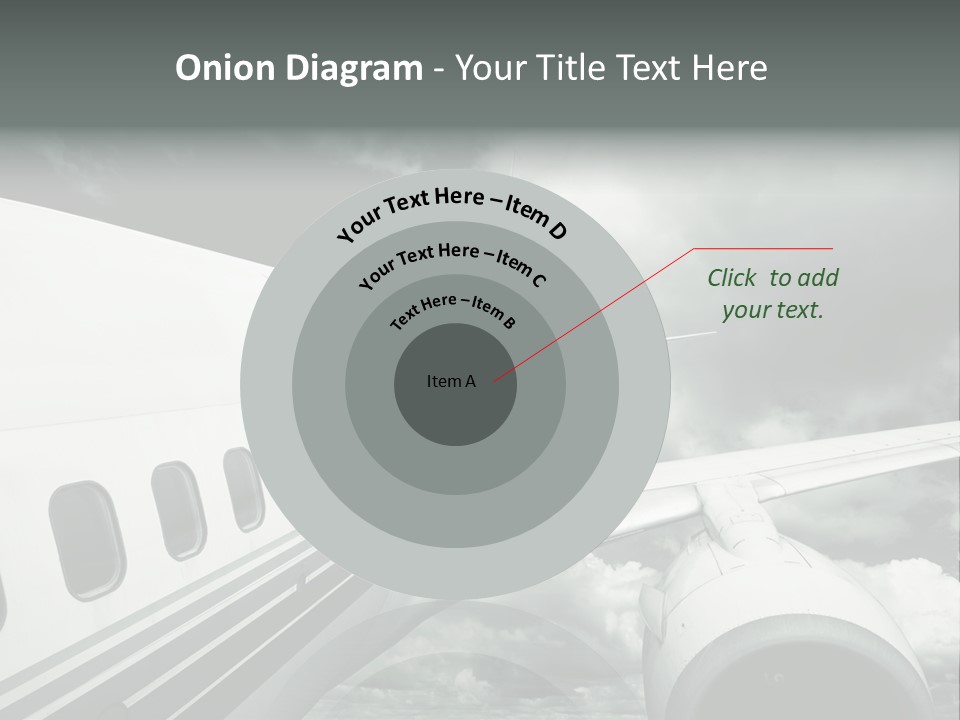 Aviation Vacation Trip PowerPoint Template