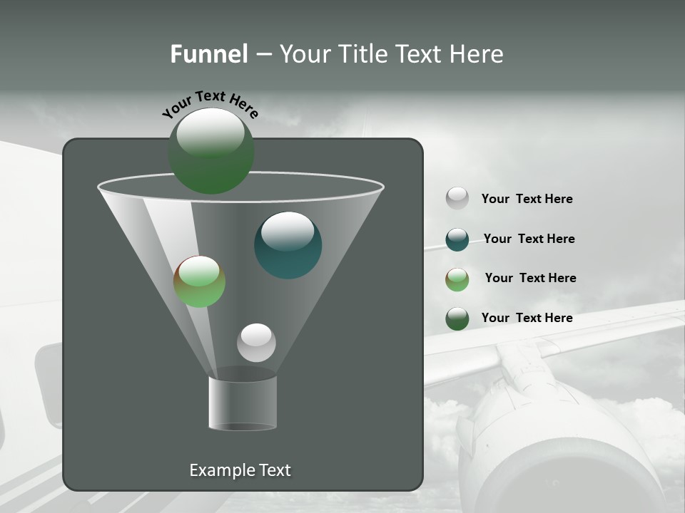 Aviation Vacation Trip PowerPoint Template