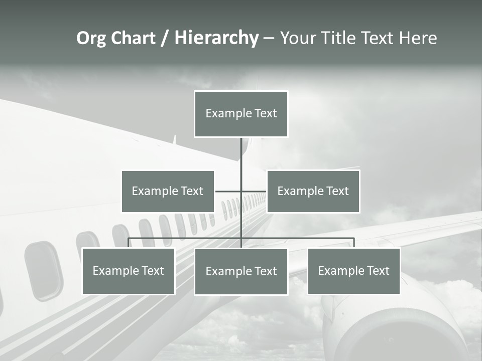 Aviation Vacation Trip PowerPoint Template