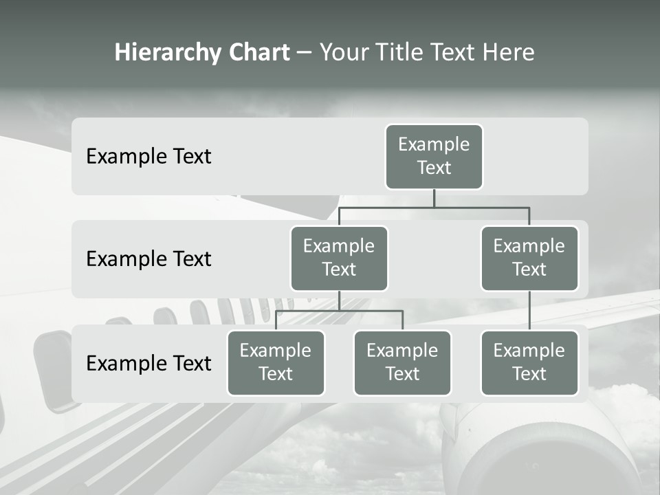 Aviation Vacation Trip PowerPoint Template
